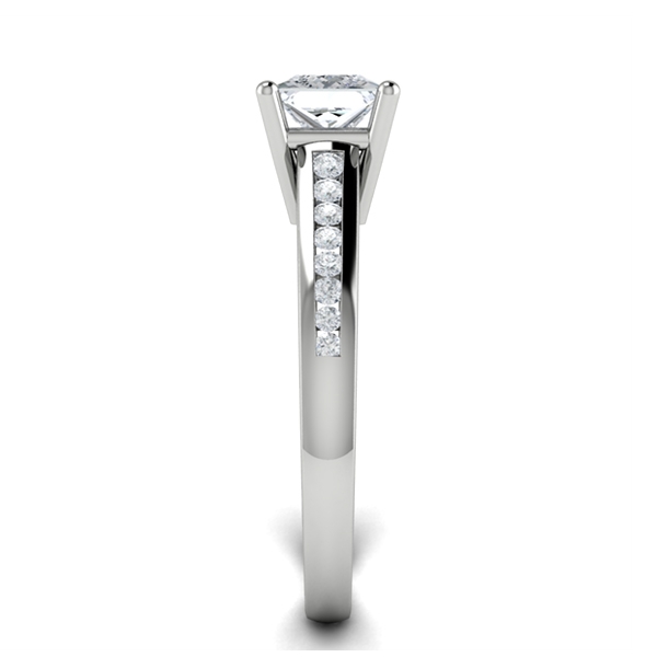 Arya in 18k White Gold — view 4