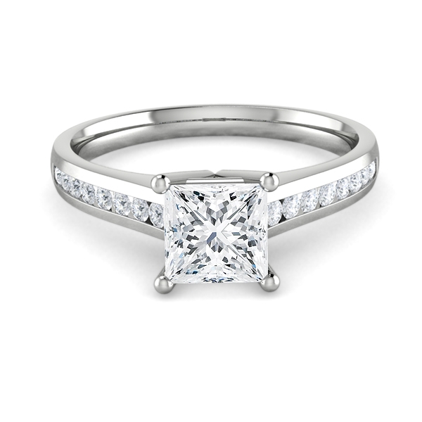 Arya in 18k White Gold