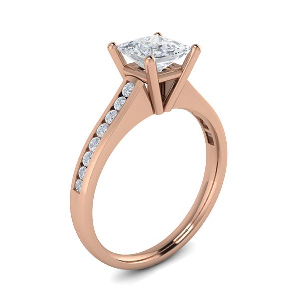 Arya in 18k Rose Gold — view 3