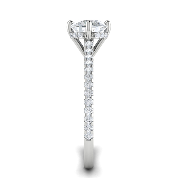 Anusha in 18k White Gold — view 4