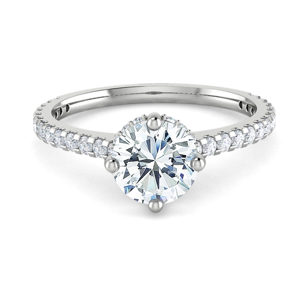 Anusha in 18k White Gold