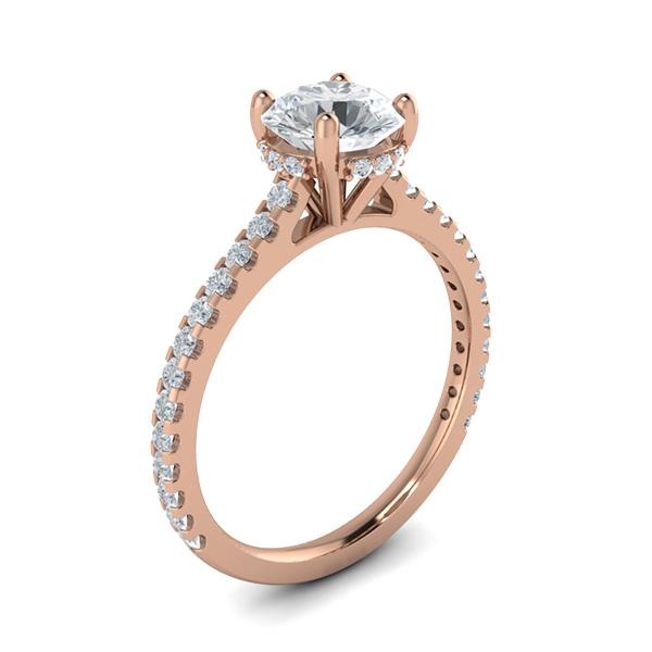 Blossom in 18k Rose Gold — view 3
