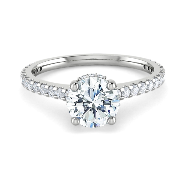 Blossom in 18k White Gold