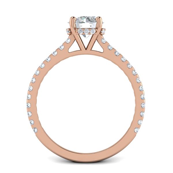 Blossom in 18k Rose Gold — view 2