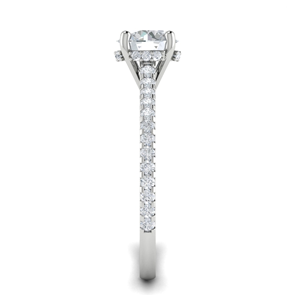 Blossom in 18k White Gold — view 4