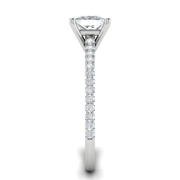 Belle in 18k White Gold — view 4