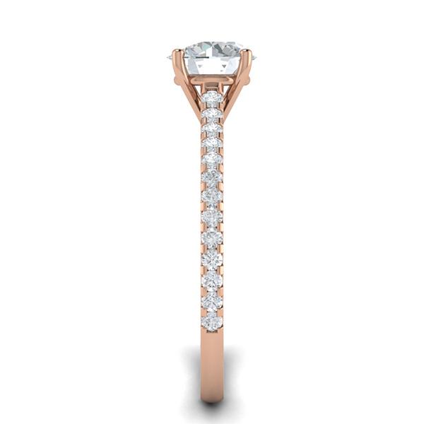 Dasia in 18k Rose Gold — view 4
