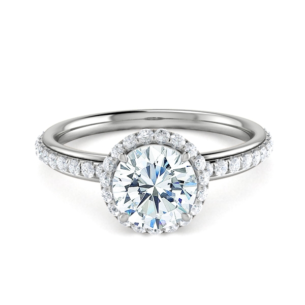 Kristy in 18k White Gold