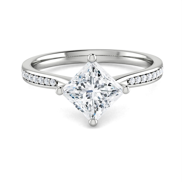 Eryn in 18k White Gold