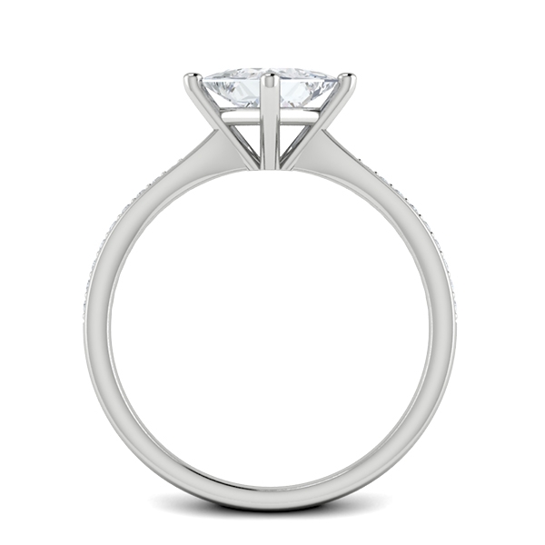 Eryn in 18k White Gold — view 2