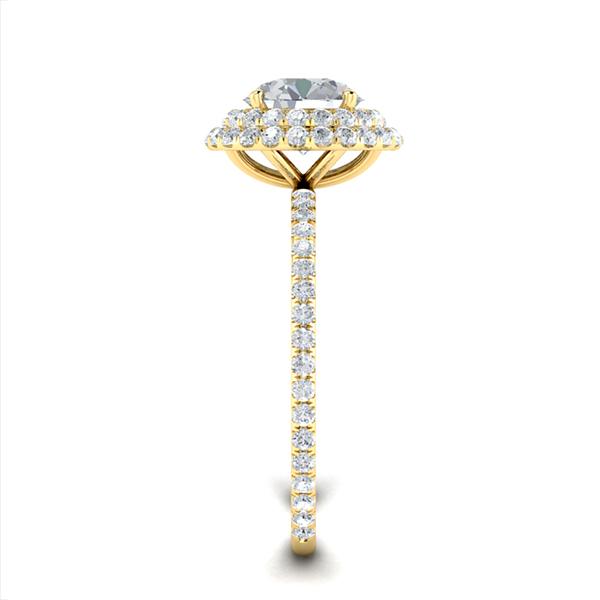 July in 18k Yellow Gold — view 4