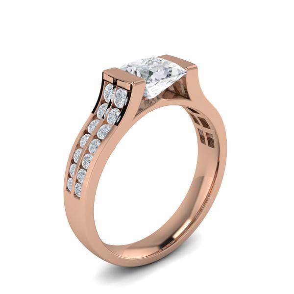 Indira in 18k Rose Gold — view 3