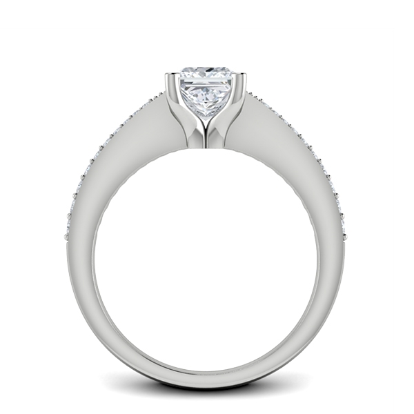 Kendall in 18k White Gold — view 2