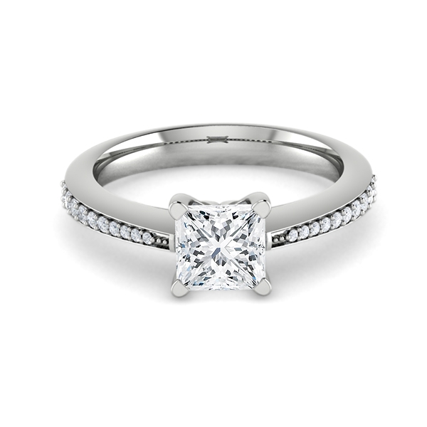 Kendall in 18k White Gold