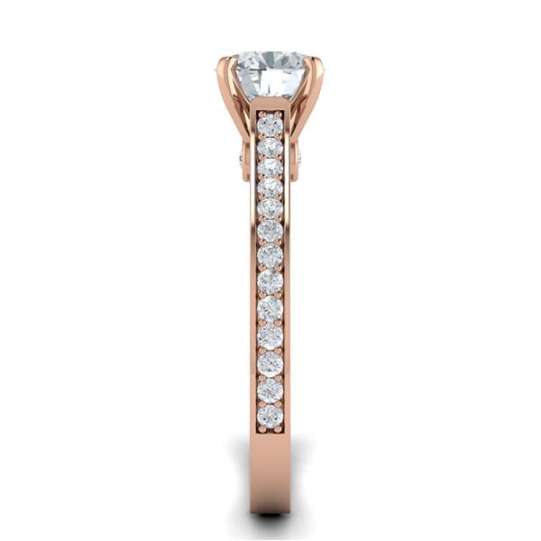 Leila in 18k Rose Gold — view 4