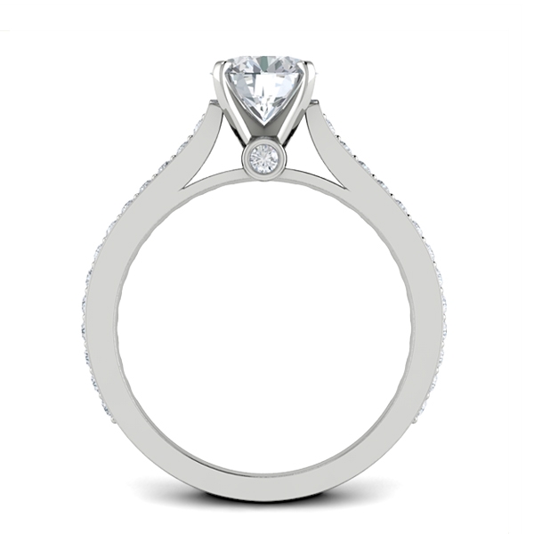 Leila in 18k White Gold — view 2