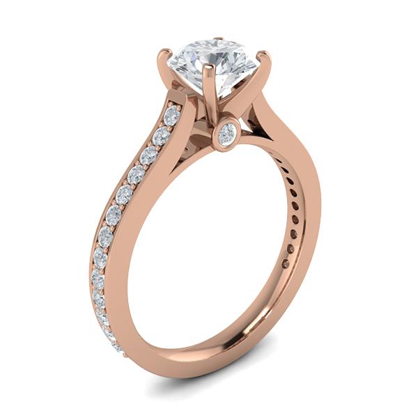Leila in 18k Rose Gold — view 3