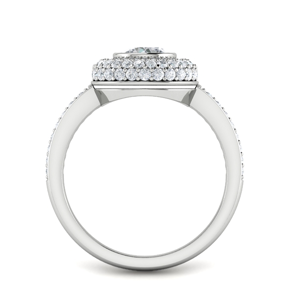 Ananya in 18k White Gold — view 2