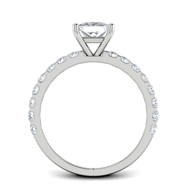Traci in 18k White Gold — view 2