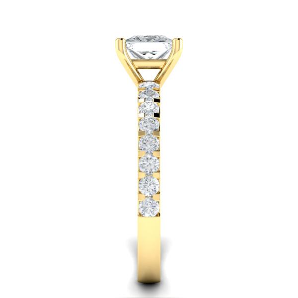 Traci in 18k Yellow Gold — view 4