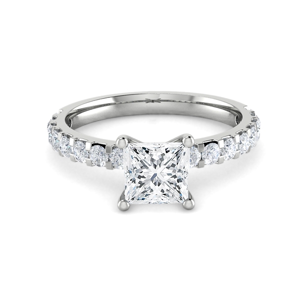 Traci in 18k White Gold