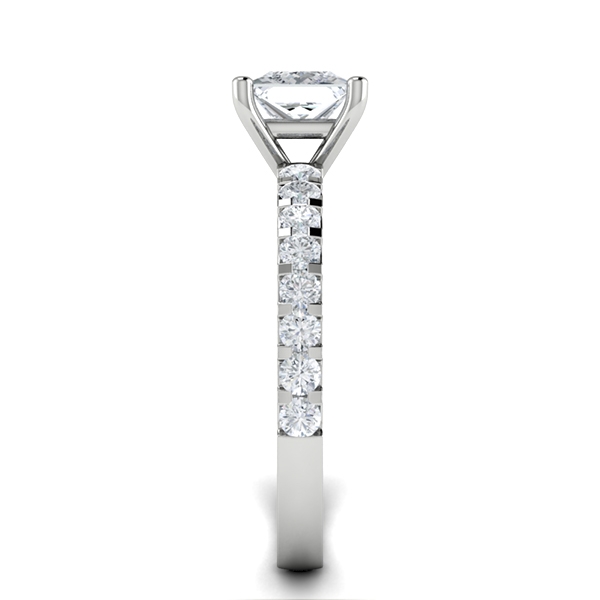 Traci in 18k White Gold — view 4