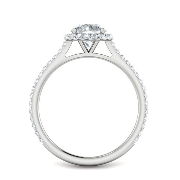Tonya in 18k White Gold — view 2