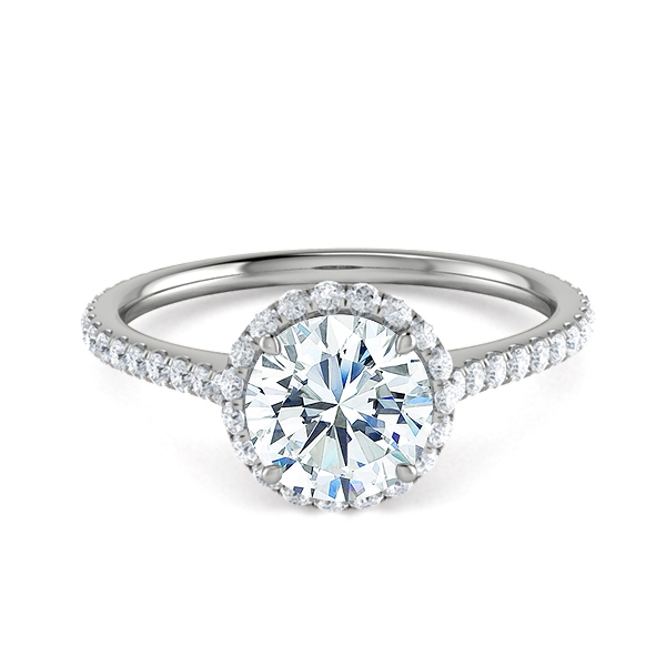 Tonya in 18k White Gold