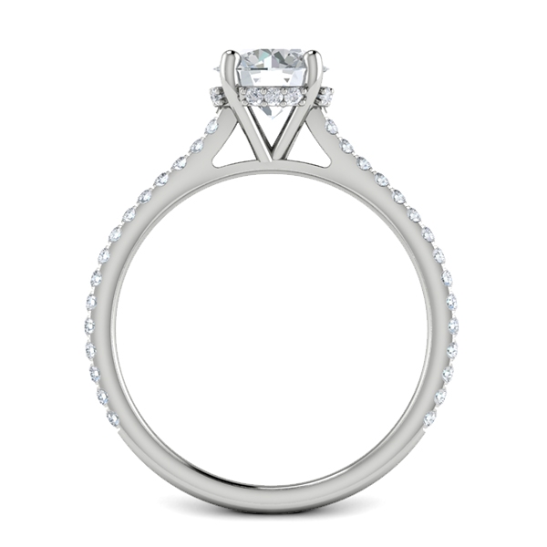 Zali in 18k White Gold — view 2