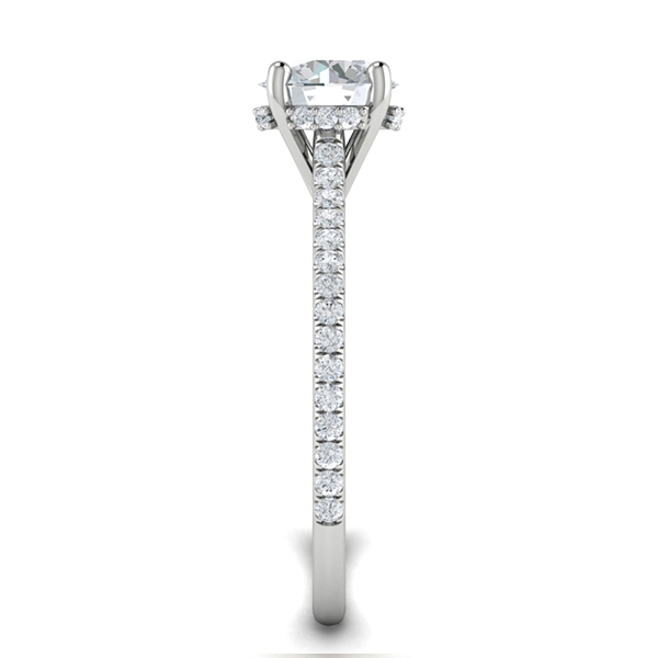 Zali in 18k White Gold — view 4
