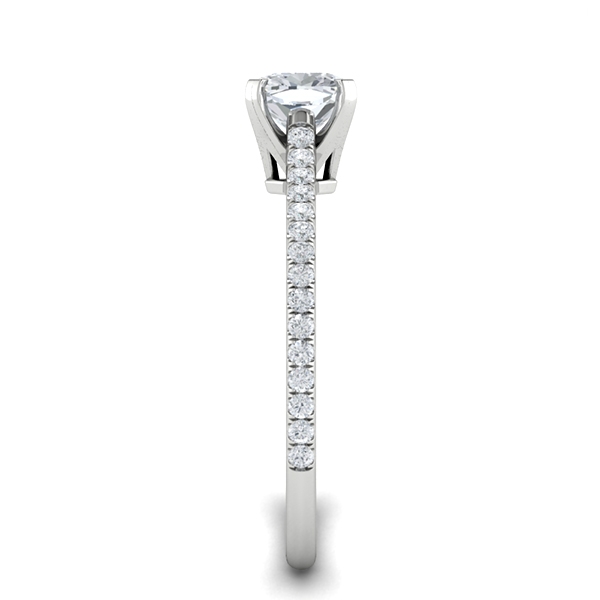 Samantha in 18k White Gold — view 4