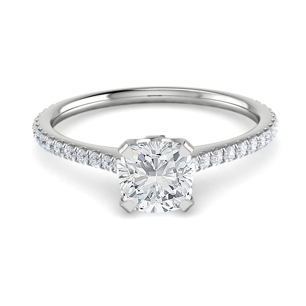 Samantha in 18k White Gold