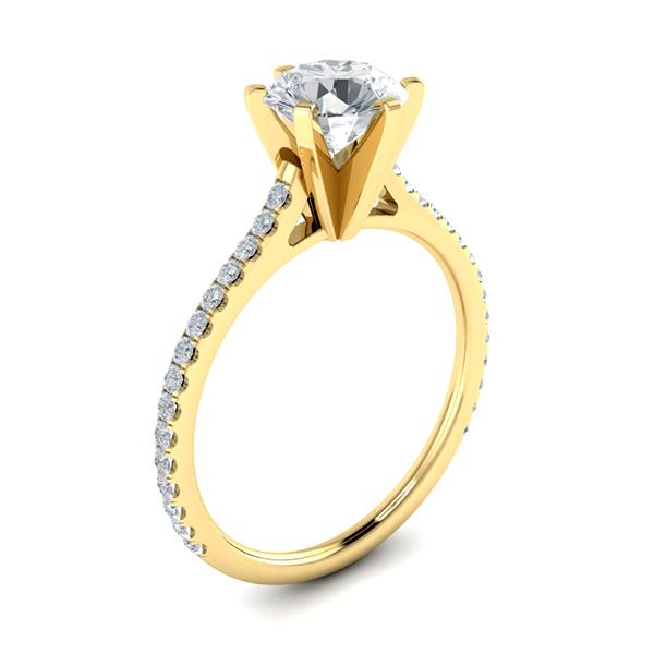 Sable in 18k Yellow Gold — view 3