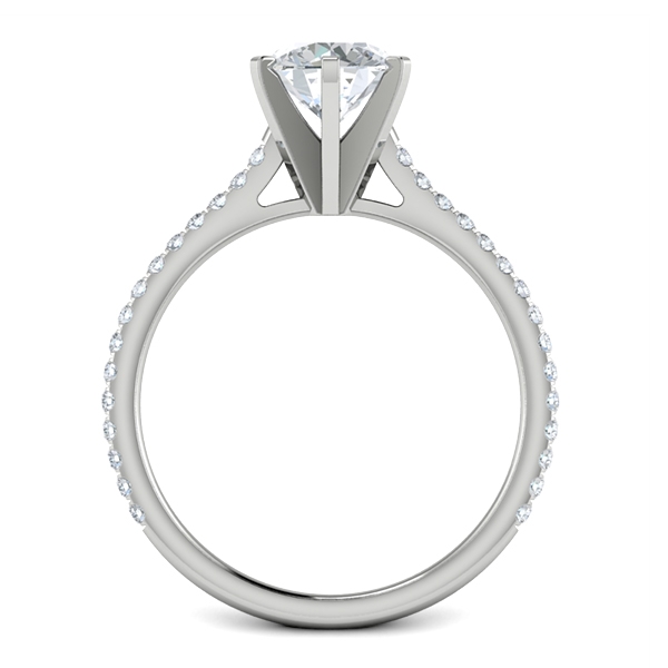 Sable in 18k White Gold — view 2