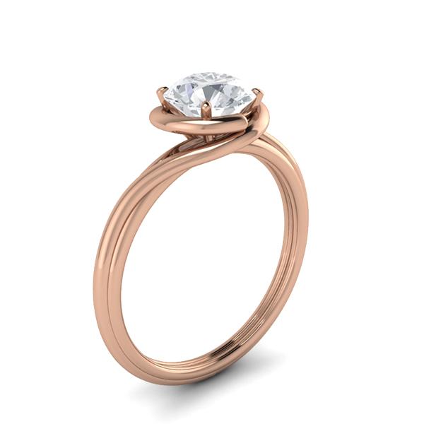 Tatiana in 18k Rose Gold — view 3