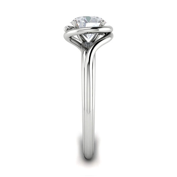 Tatiana in 18k White Gold — view 3