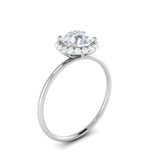 Marley in 18k White Gold — view 3