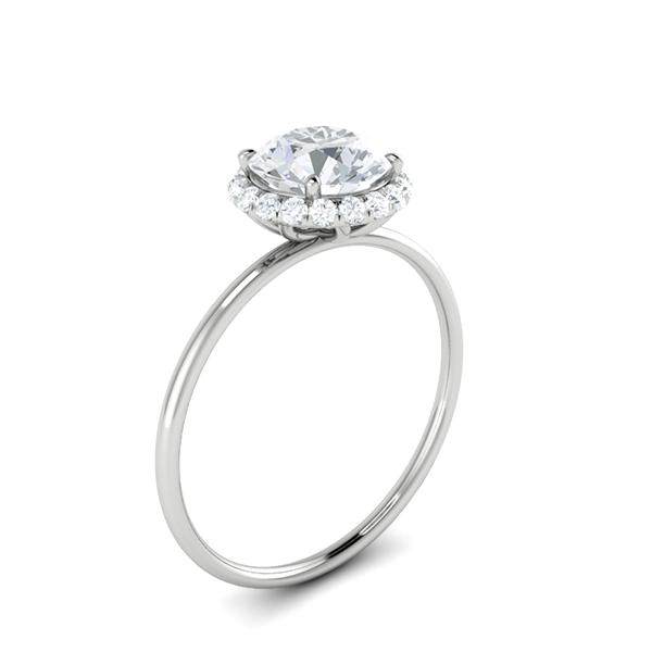 Marley in 18k White Gold — view 3