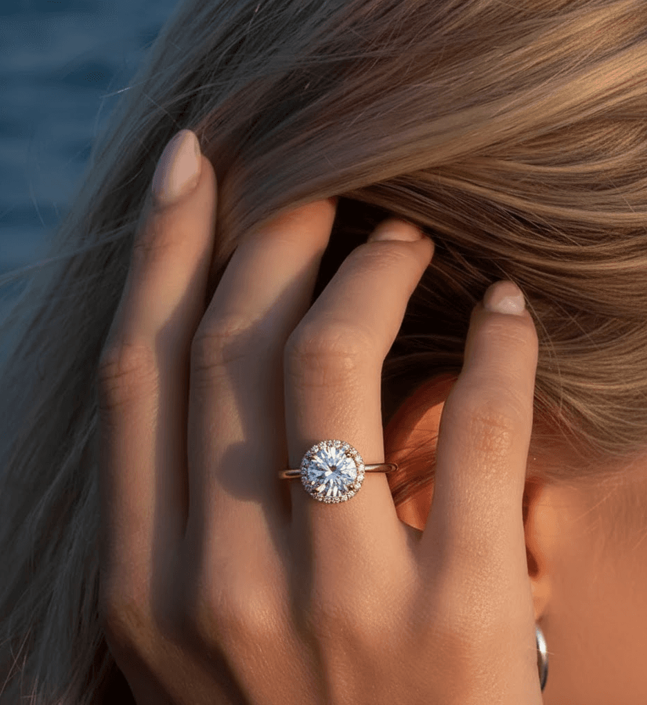 Marley in 18k White Gold — view 5