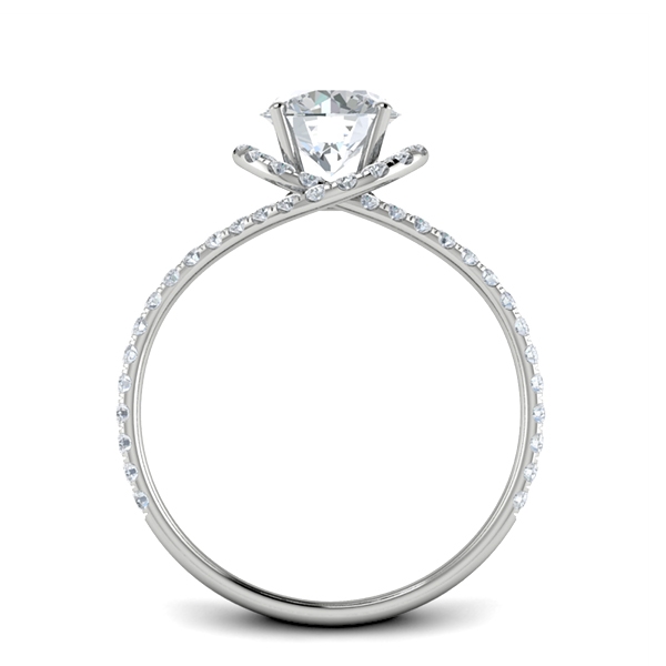 Alize in 18k White Gold — view 2