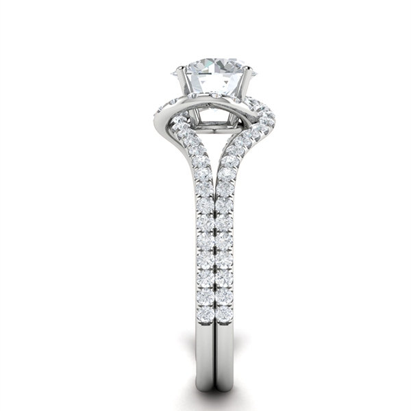 Alize in 18k White Gold — view 4