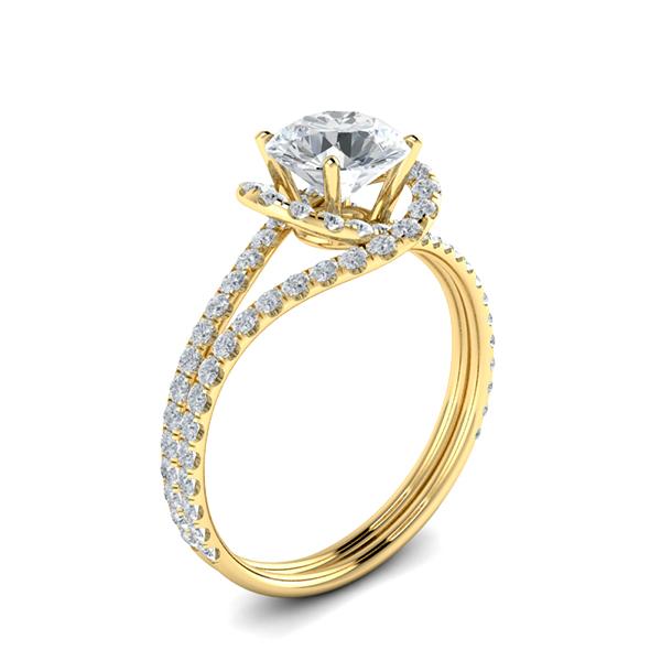 Alize in 18k Yellow Gold — view 3