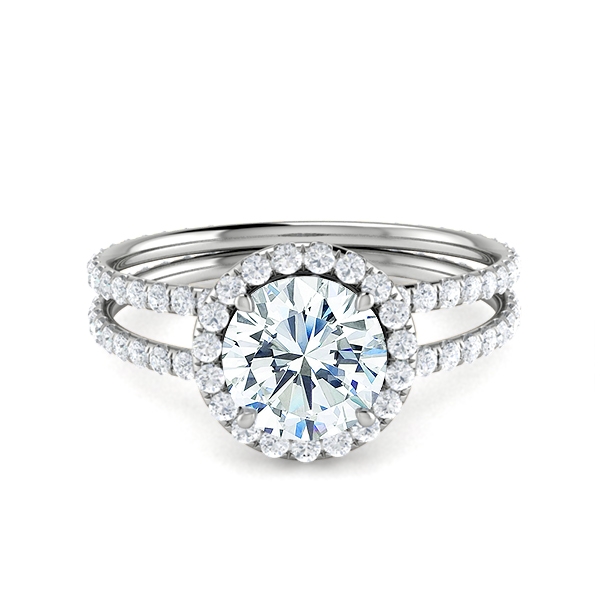 Eabha in 18k White Gold