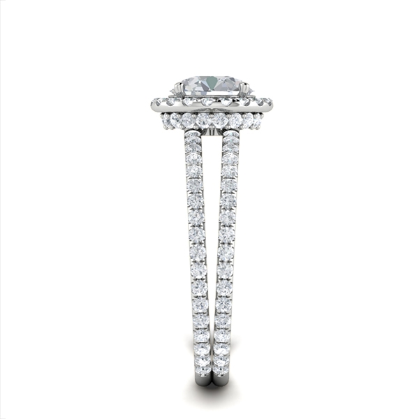 Eabha in 18k White Gold — view 4