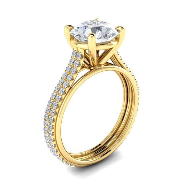 Anoushka in 18k Yellow Gold — view 3