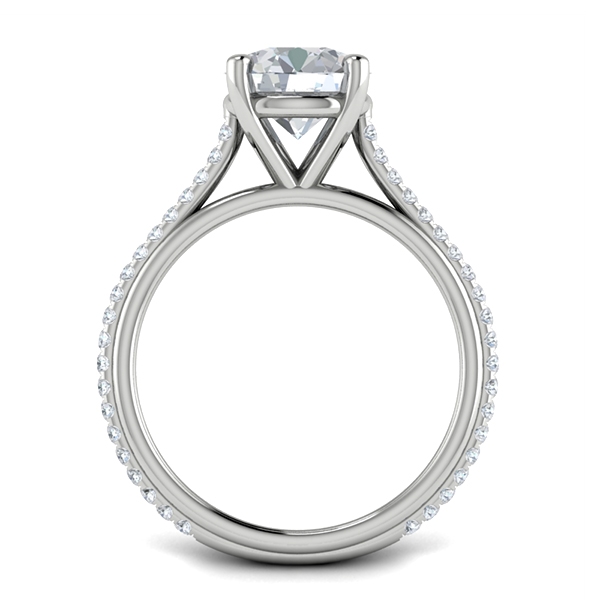 Cindy in 18k White Gold — view 2