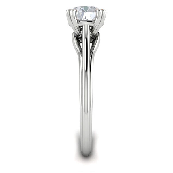 Princess in 18k White Gold — view 4
