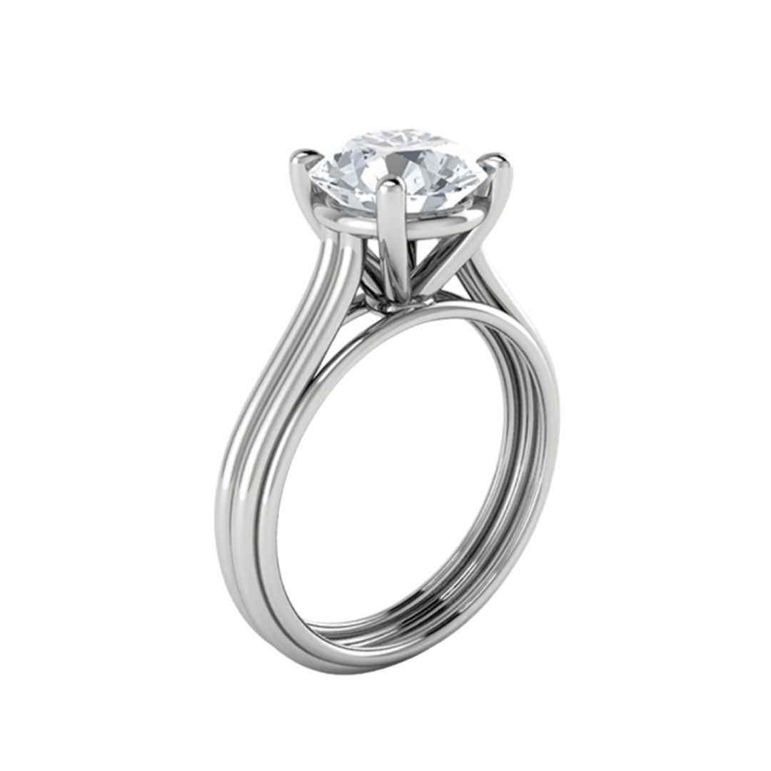 Sadie in 18k White Gold — view 3
