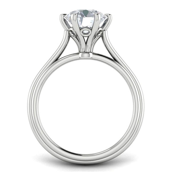 Zena in 18k White Gold — view 2