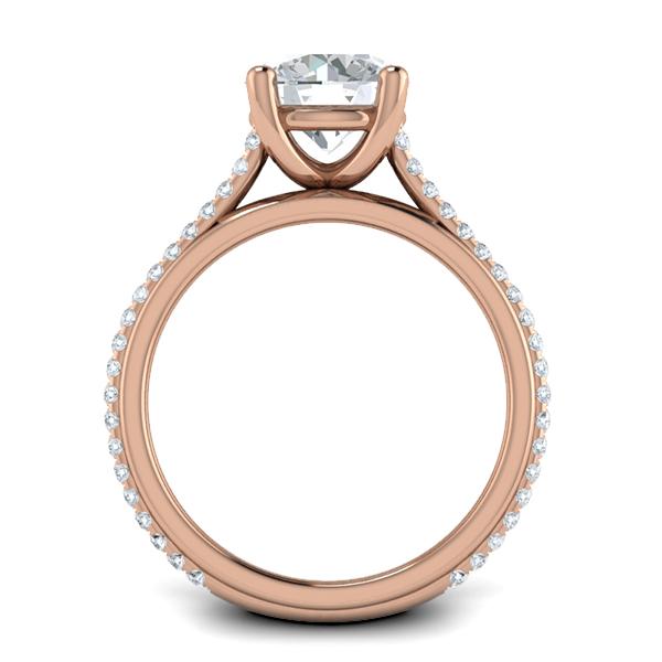 Dina in 18k Rose Gold — view 2